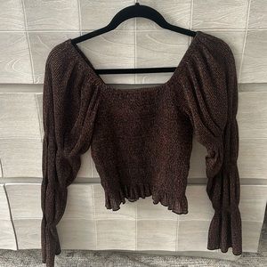 Anthropologie Off the Shoulder Top